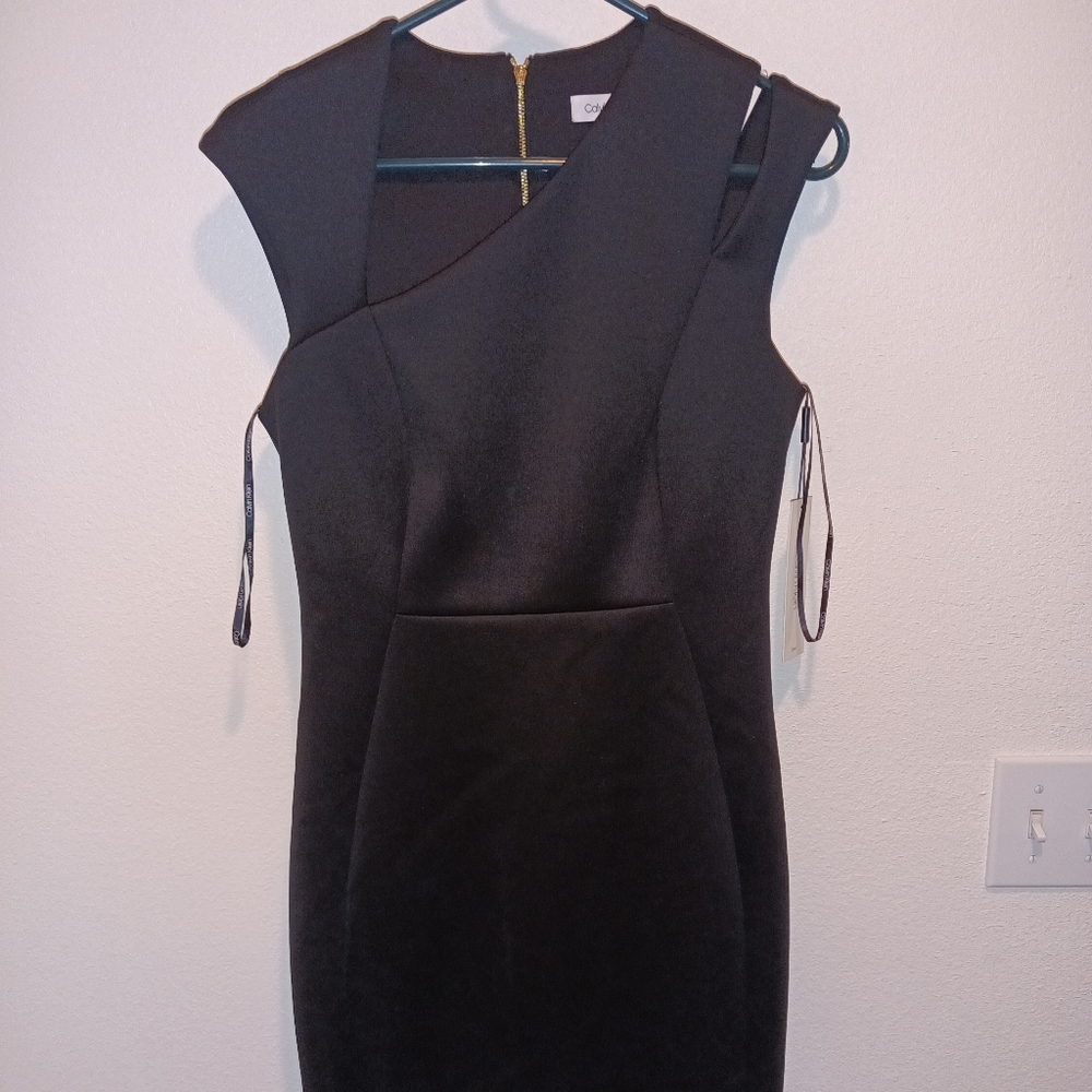 Black Calvin Klein dress